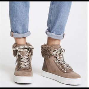 NWT Sam Edelman Faux Shearling Luther Bootie 9